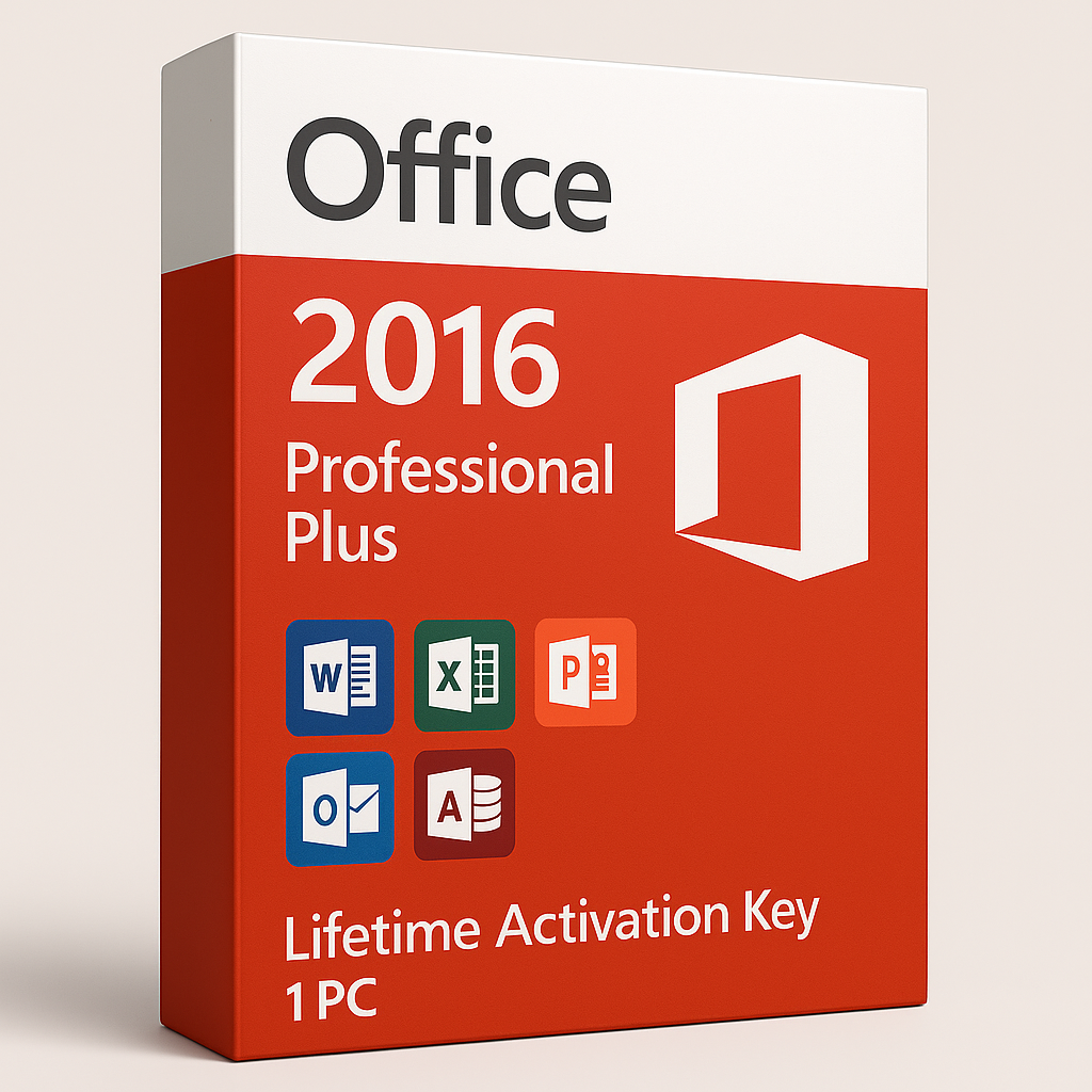 Office 2016 Professional Plus – Lifetime Activation Key for 1 PC – Keys ...