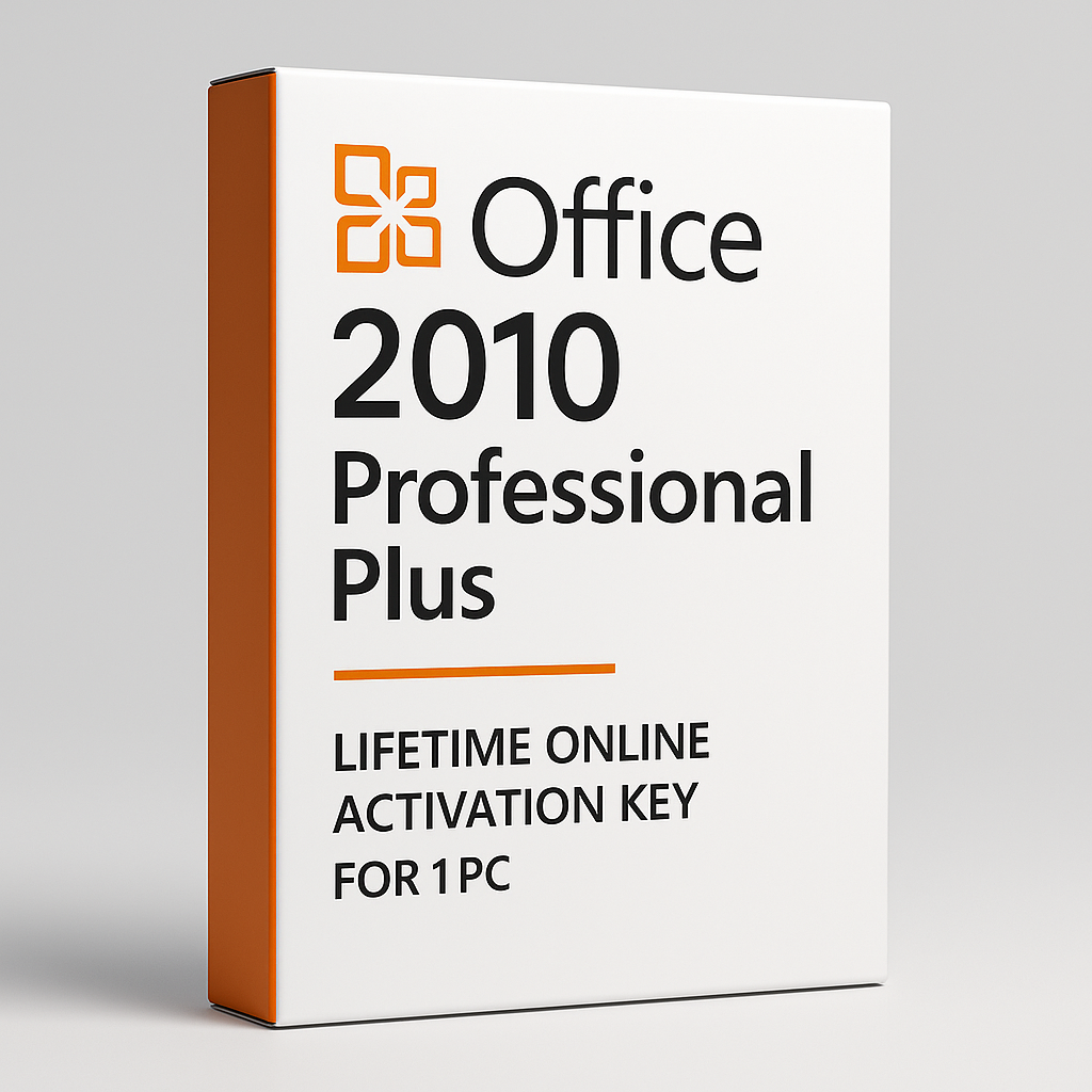 Office 2010 Professional Plus – Lifetime Online Activation Key for 1 PC ...