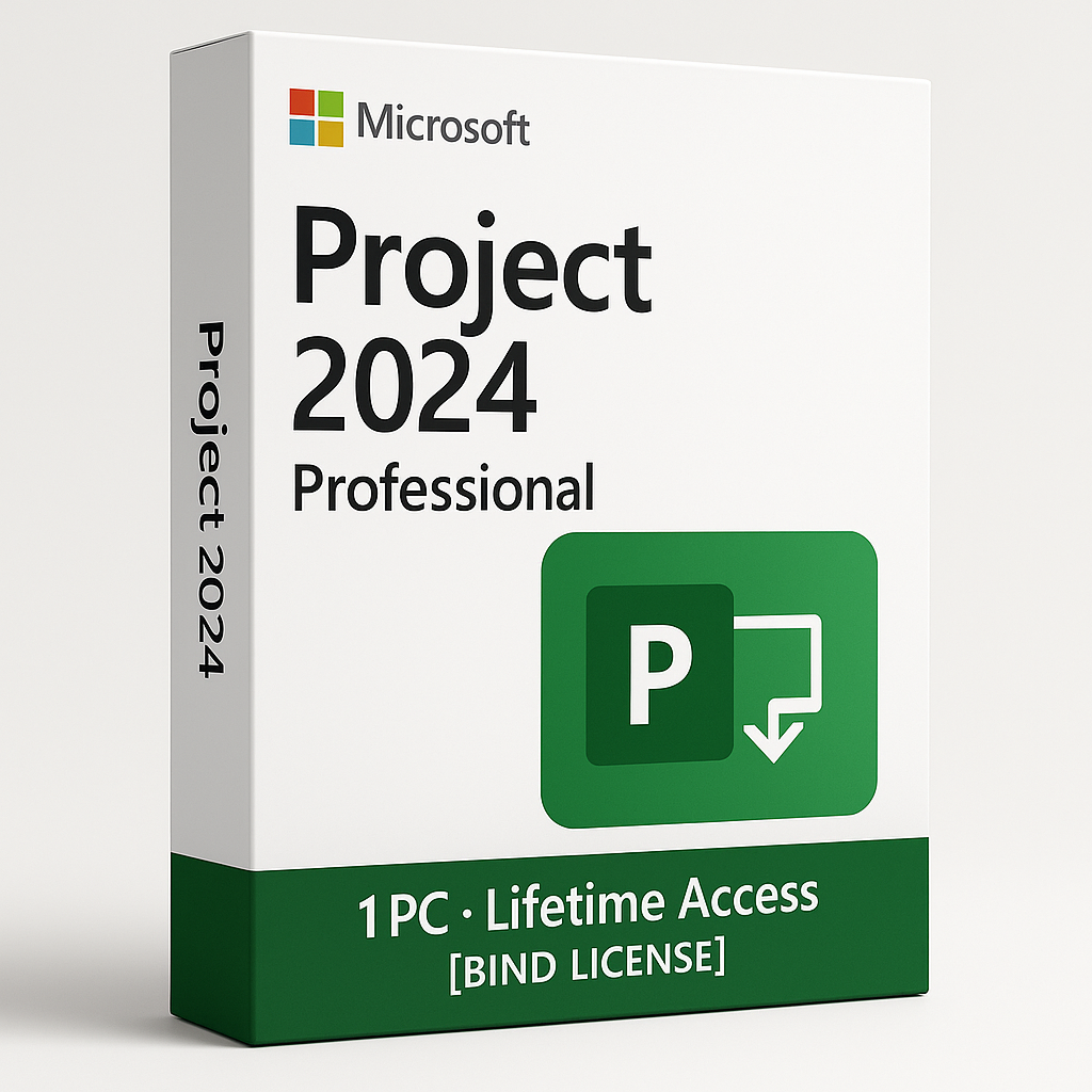 Project 2024 Professional Lifetime Access Key for 1 PC Bind License ...